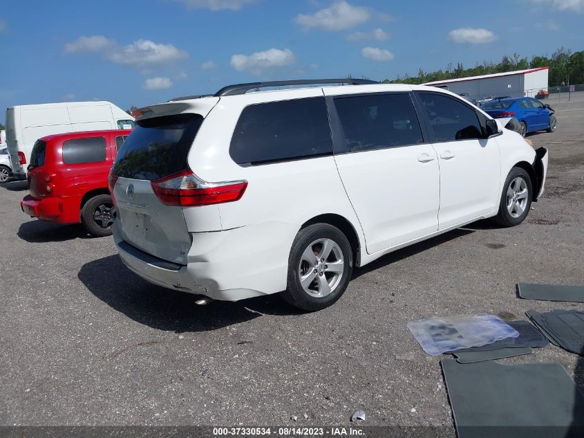 2016 TOYOTA SIENNA LE - 5TDKK3DC8GS760676