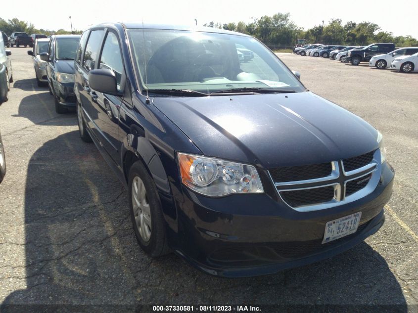 2016 DODGE GRAND CARAVAN SE - 2C4RDGBG0GR130293