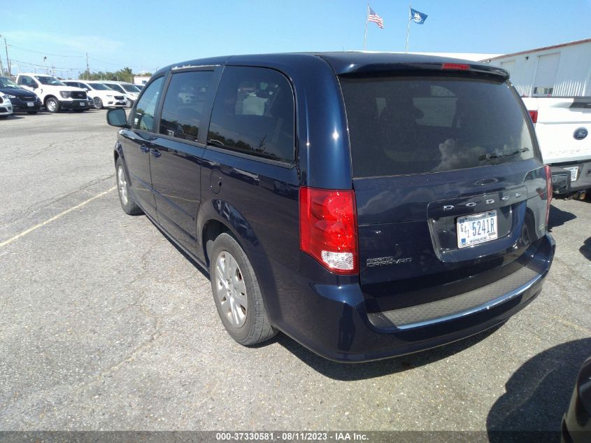 2016 DODGE GRAND CARAVAN SE - 2C4RDGBG0GR130293