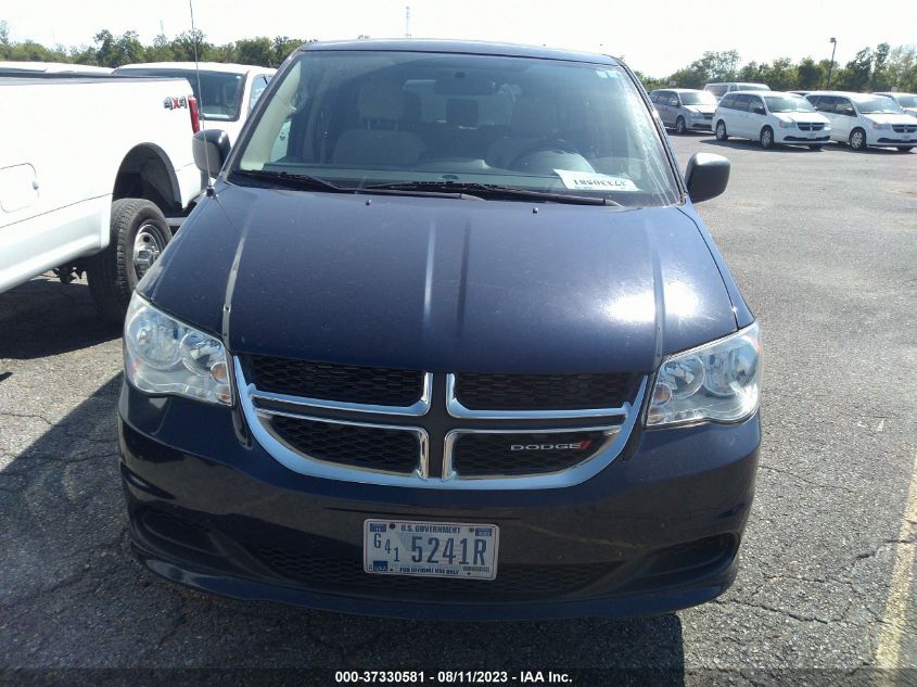 2016 DODGE GRAND CARAVAN SE - 2C4RDGBG0GR130293