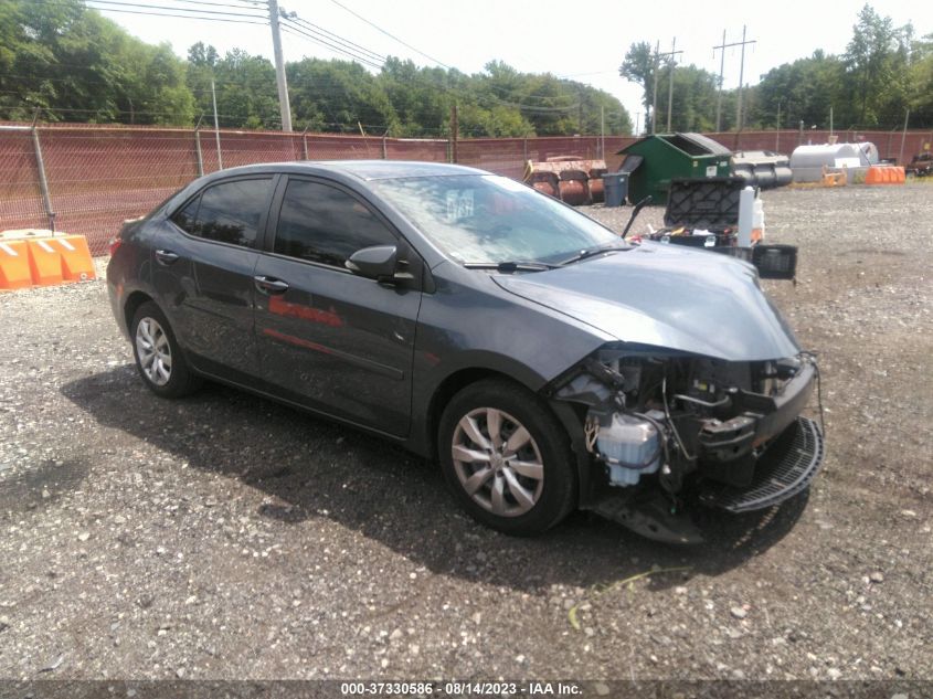 2015 TOYOTA COROLLA L/LE/S/S PLUS/LE PLUS - 2T1BURHE5FC401284