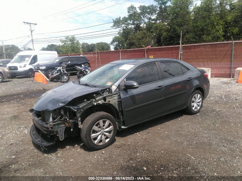 2015 TOYOTA COROLLA L/LE/S/S PLUS/LE PLUS - 2T1BURHE5FC401284