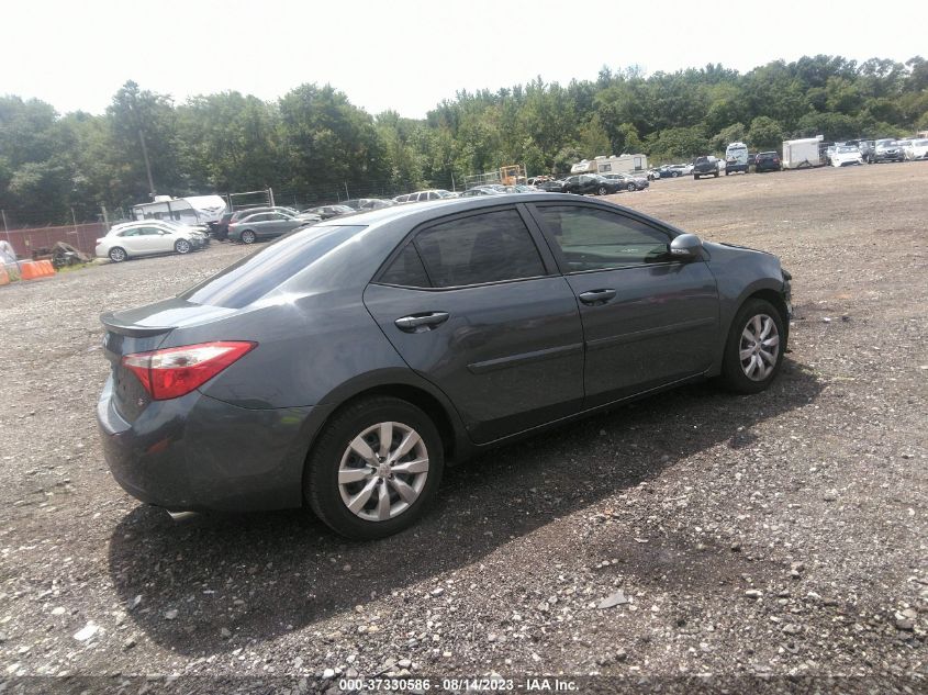 2015 TOYOTA COROLLA L/LE/S/S PLUS/LE PLUS - 2T1BURHE5FC401284