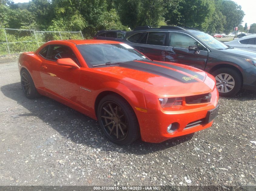 2013 CHEVROLET CAMARO LT - 2G1FB1E38D9160385