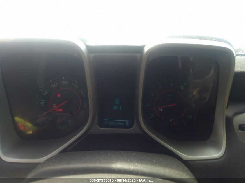 2013 CHEVROLET CAMARO LT - 2G1FB1E38D9160385