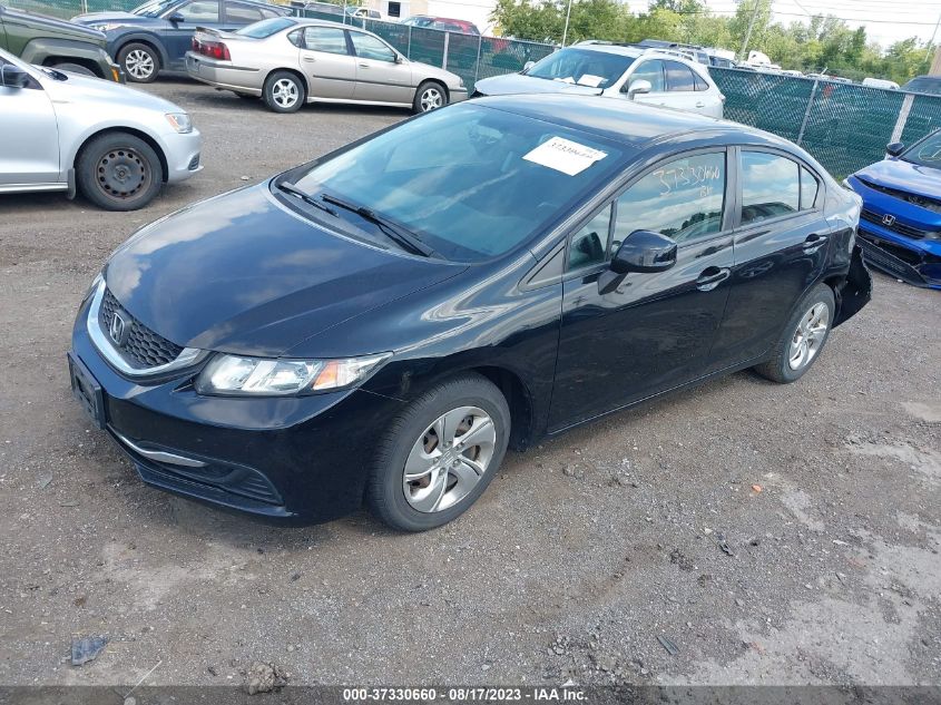 2013 HONDA CIVIC SDN LX - 19XFB2F57DE057196
