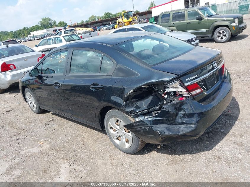2013 HONDA CIVIC SDN LX - 19XFB2F57DE057196