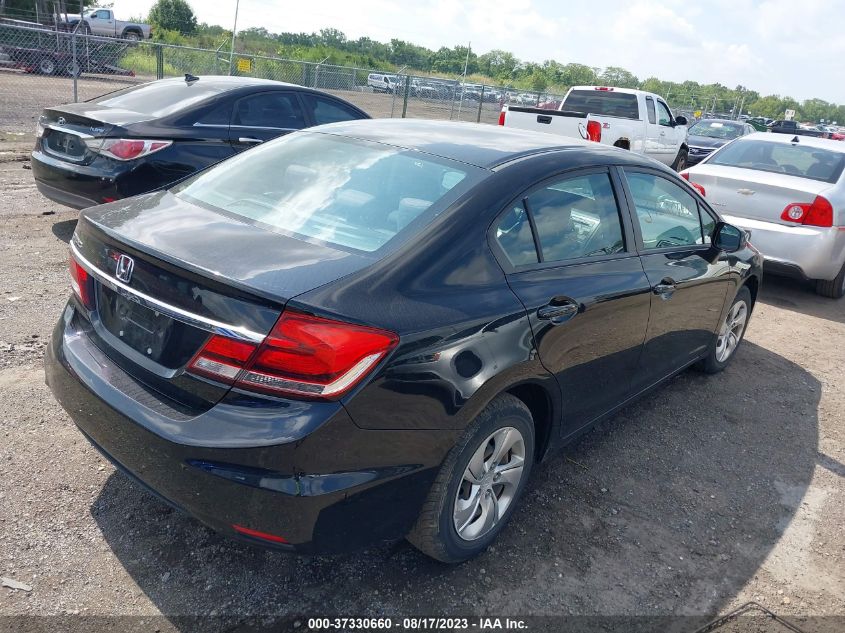2013 HONDA CIVIC SDN LX - 19XFB2F57DE057196