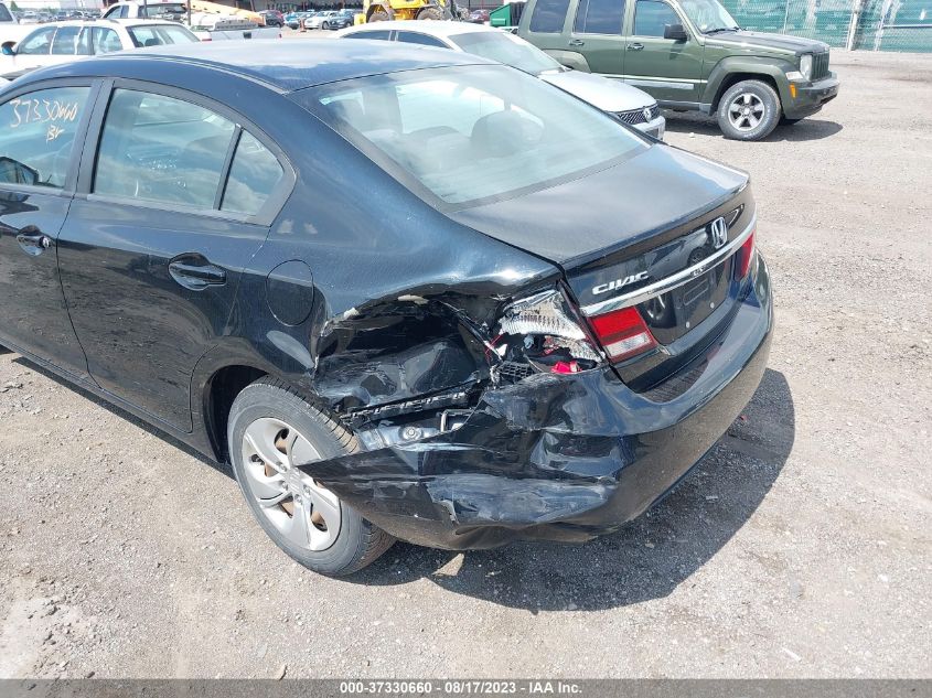 2013 HONDA CIVIC SDN LX - 19XFB2F57DE057196