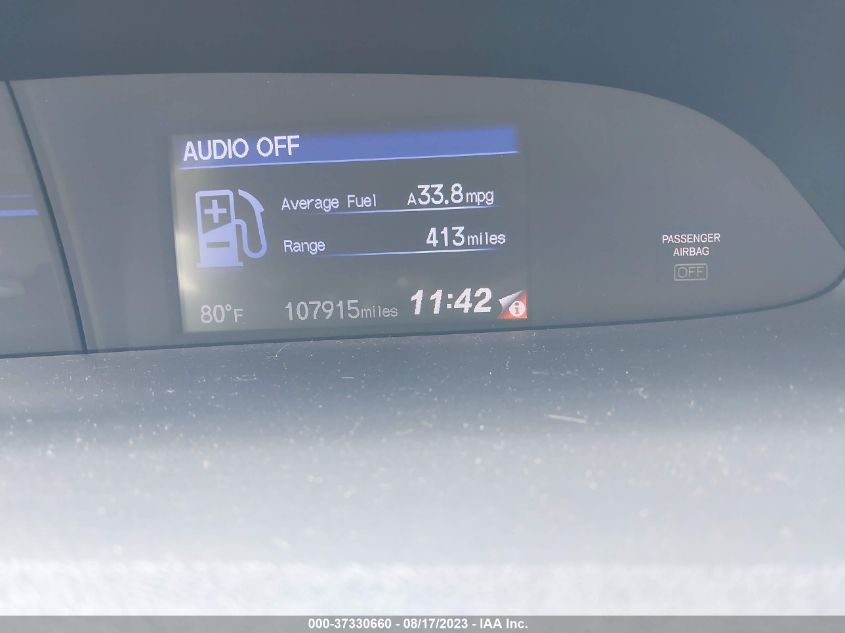 2013 HONDA CIVIC SDN LX - 19XFB2F57DE057196