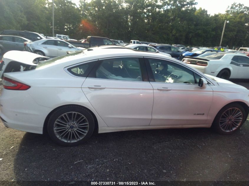 2013 FORD FUSION SE HYBRID - 3FA6P0LUXDR189014