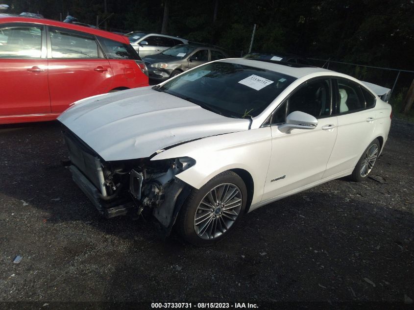 2013 FORD FUSION SE HYBRID - 3FA6P0LUXDR189014