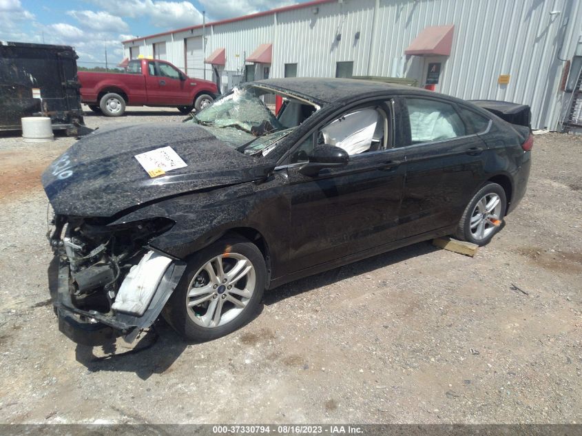 2018 FORD FUSION SE - 3FA6P0H74JR224984