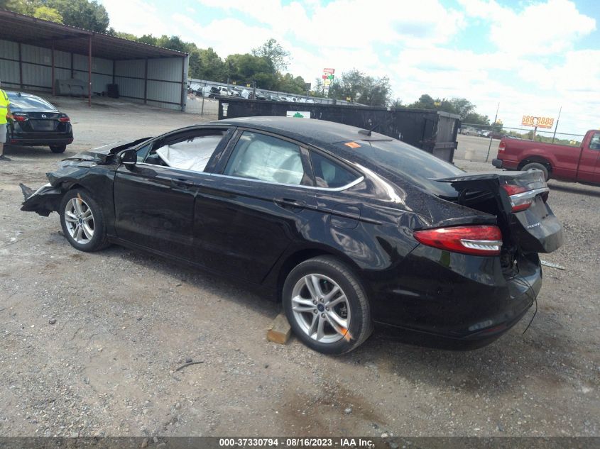 2018 FORD FUSION SE - 3FA6P0H74JR224984