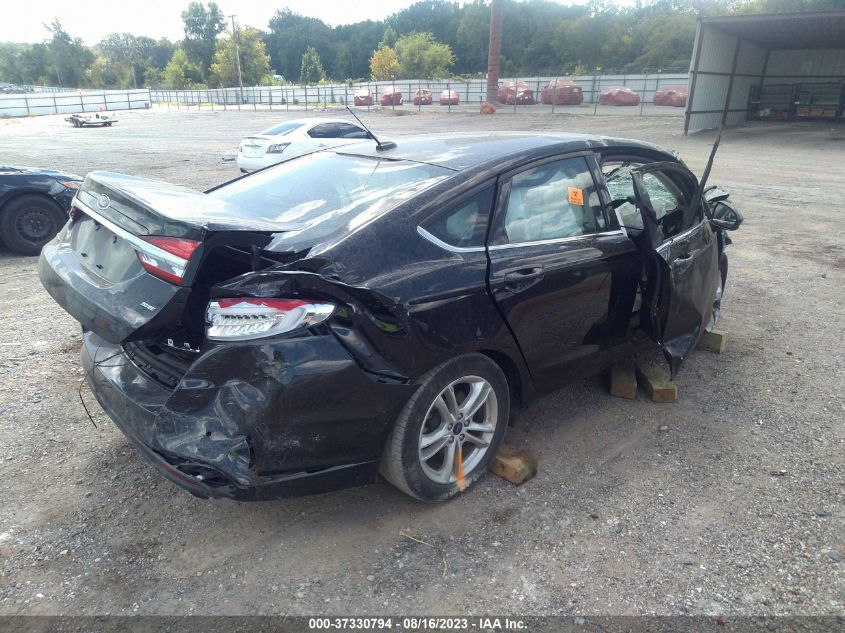 2018 FORD FUSION SE - 3FA6P0H74JR224984