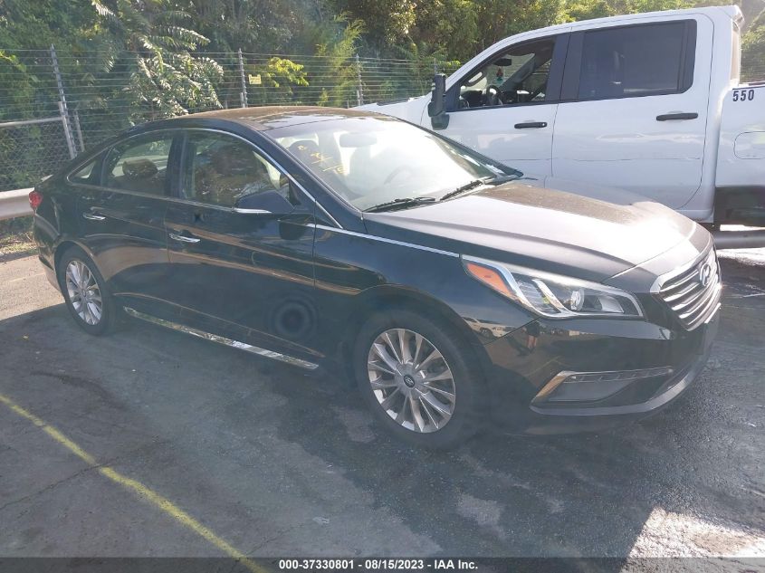 2015 HYUNDAI SONATA 2.4L LIMITED - 5NPE34AF8FH222594