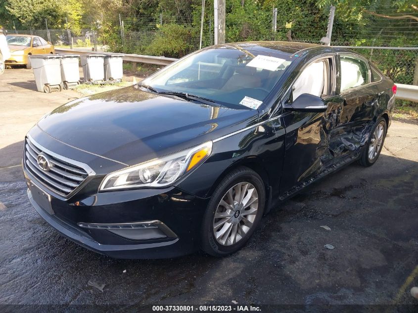 2015 HYUNDAI SONATA 2.4L LIMITED - 5NPE34AF8FH222594