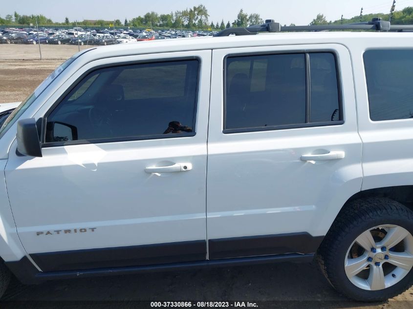 2016 JEEP PATRIOT LATITUDE - 1C4NJRFB2GD596554