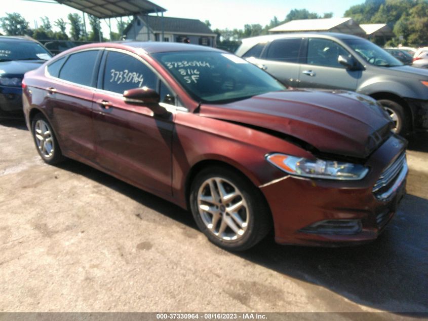 2016 FORD FUSION SE - 3FA6P0H75GR231595