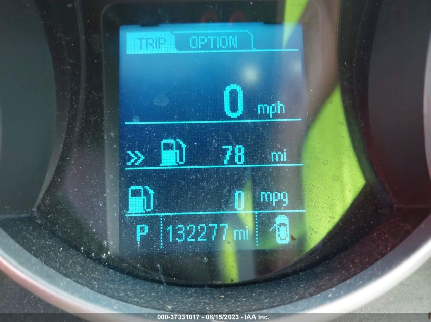 2013 CHEVROLET CRUZE 2LT - 1G1PE5SB9D7123734