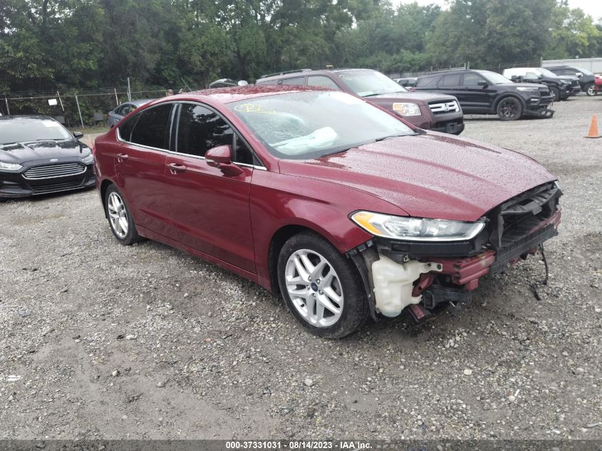 2016 FORD FUSION SE - 1FA6P0H76G5120315