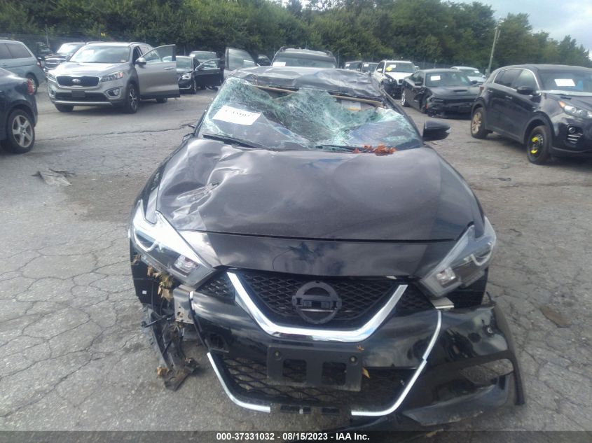 2018 NISSAN MAXIMA SV - 1N4AA6AP4JC389960