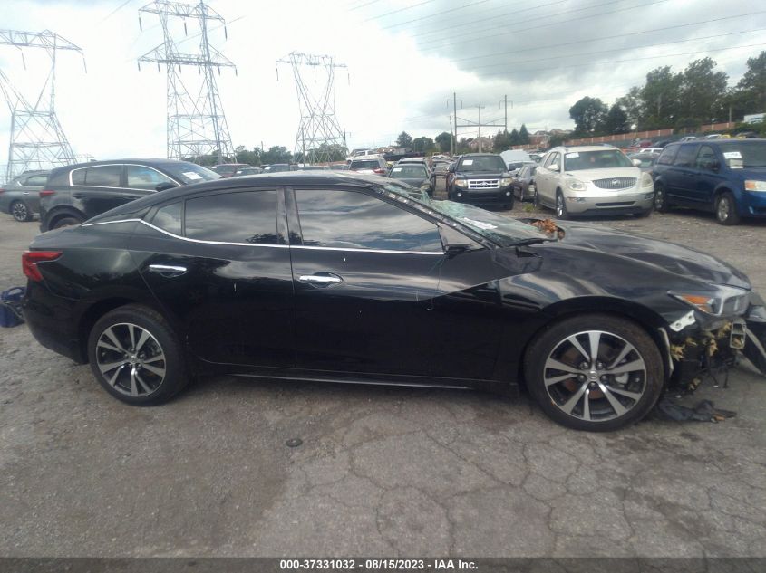 2018 NISSAN MAXIMA SV - 1N4AA6AP4JC389960