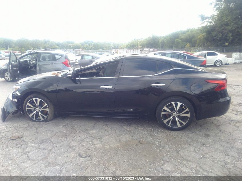 2018 NISSAN MAXIMA SV - 1N4AA6AP4JC389960