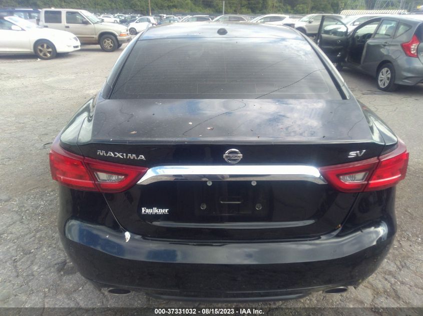 2018 NISSAN MAXIMA SV - 1N4AA6AP4JC389960