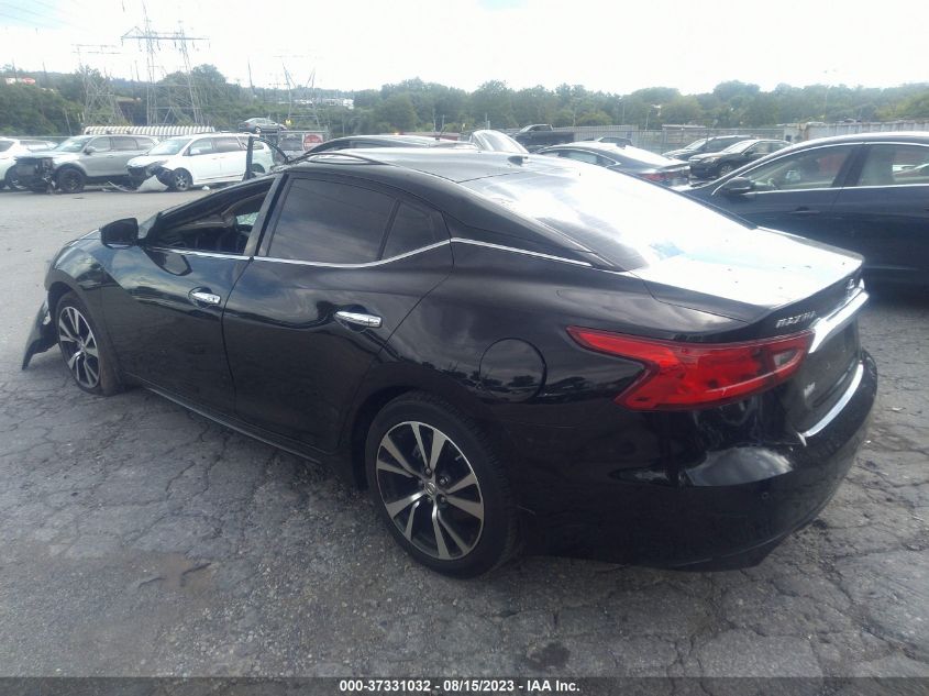 2018 NISSAN MAXIMA SV - 1N4AA6AP4JC389960