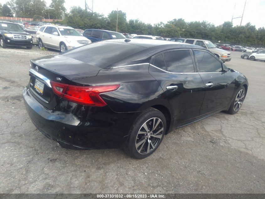 2018 NISSAN MAXIMA SV - 1N4AA6AP4JC389960