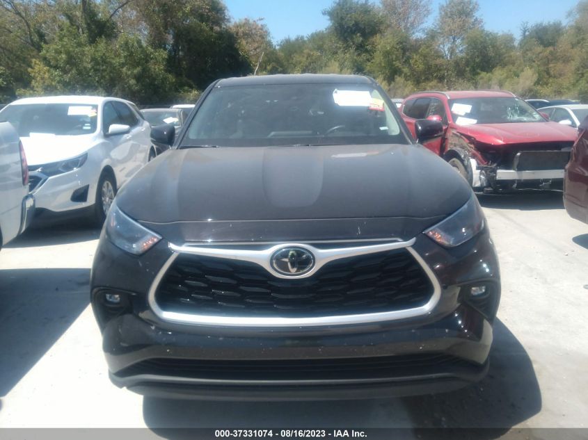 2022 TOYOTA HIGHLANDER LE - 5TDBZRBHXNS246581
