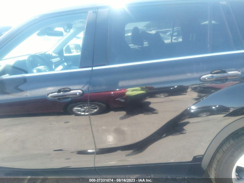2022 TOYOTA HIGHLANDER LE - 5TDBZRBHXNS246581