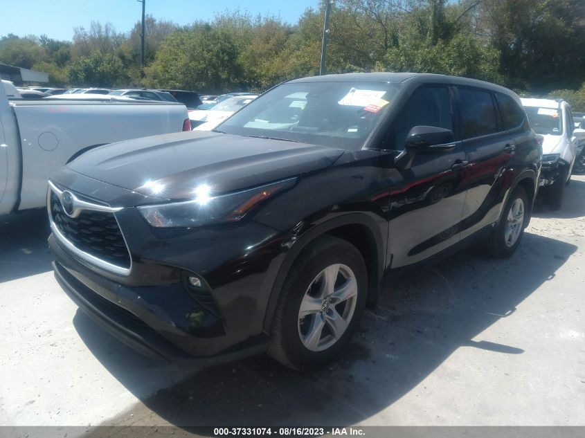 2022 TOYOTA HIGHLANDER LE - 5TDBZRBHXNS246581