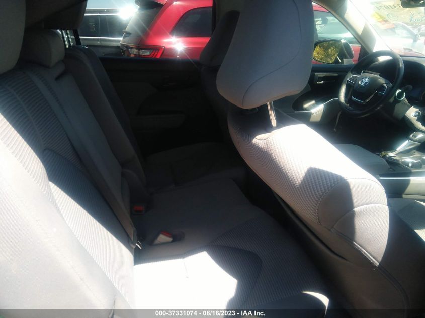 2022 TOYOTA HIGHLANDER LE - 5TDBZRBHXNS246581