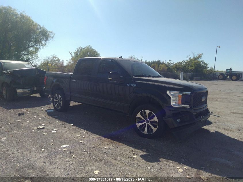 VIN 1FTEW1CP8LKF53491 2020 FORD F-150 XL/XLT/LARIAT