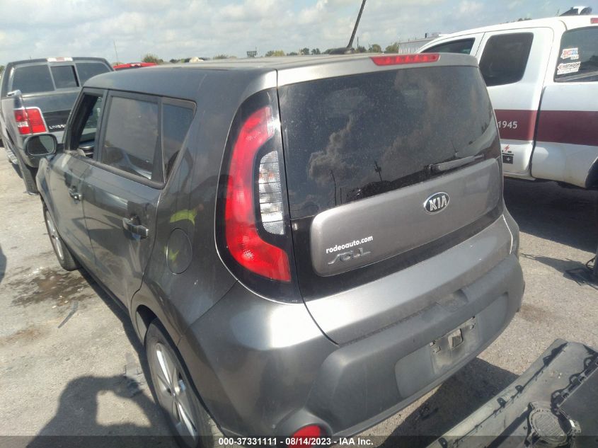 2016 KIA SOUL BASE - KNDJN2A20G7291652
