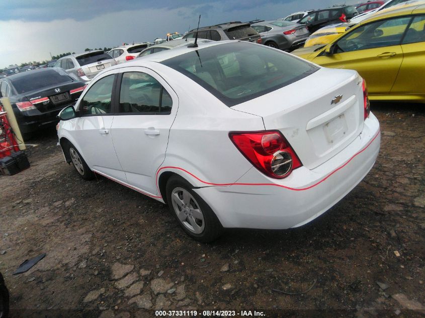 2014 CHEVROLET SONIC LS - 1G1JA5SH9E4119465