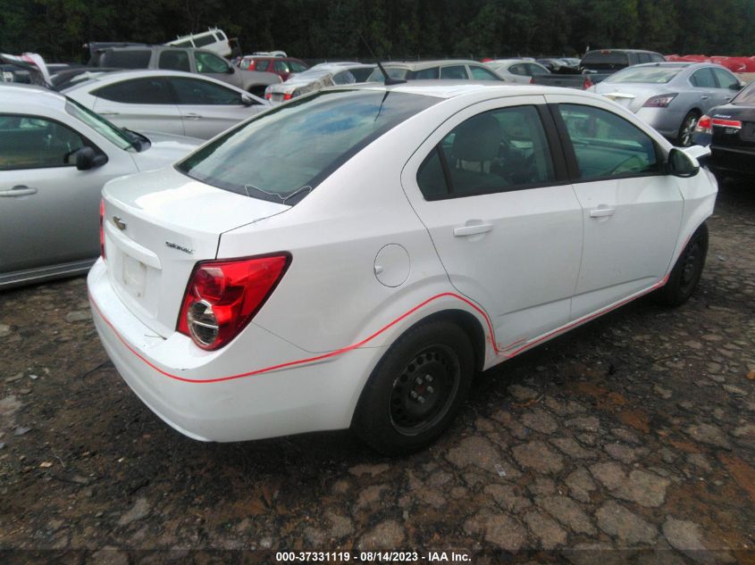 2014 CHEVROLET SONIC LS - 1G1JA5SH9E4119465
