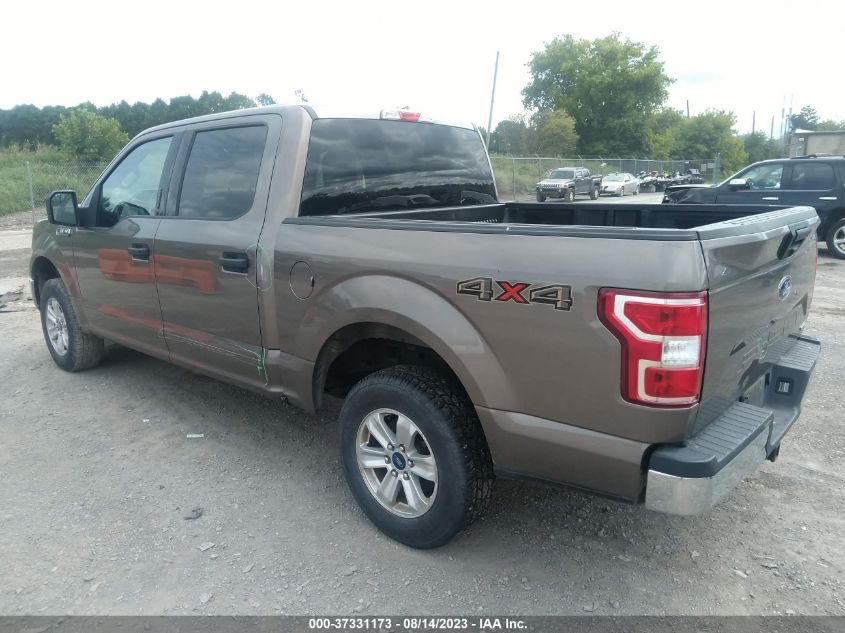 2019 FORD F-150 XLT - 1FTEW1EP9KFC13416