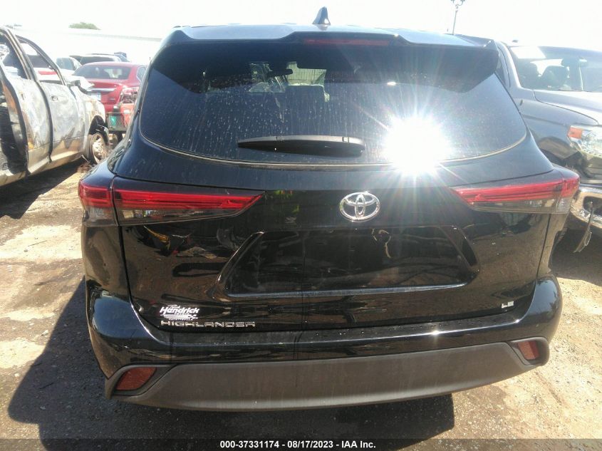 2022 TOYOTA HIGHLANDER LE - 5TDZZRAH8NS097636