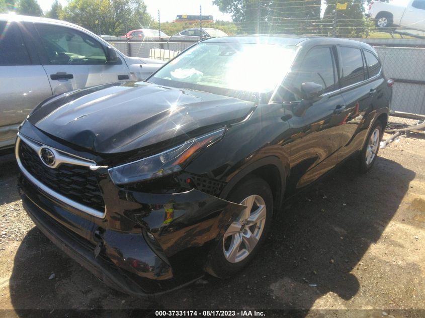 2022 TOYOTA HIGHLANDER LE - 5TDZZRAH8NS097636