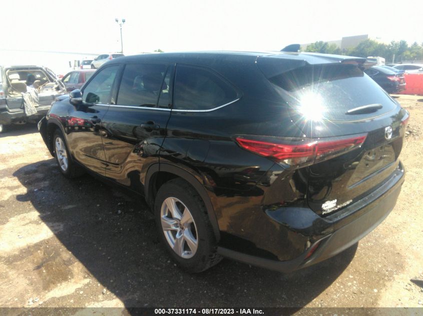 2022 TOYOTA HIGHLANDER LE - 5TDZZRAH8NS097636