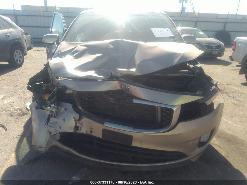 2015 KIA SEDONA SX - KNDMC5C11F6019642