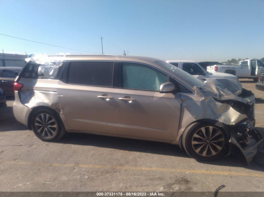 2015 KIA SEDONA SX - KNDMC5C11F6019642