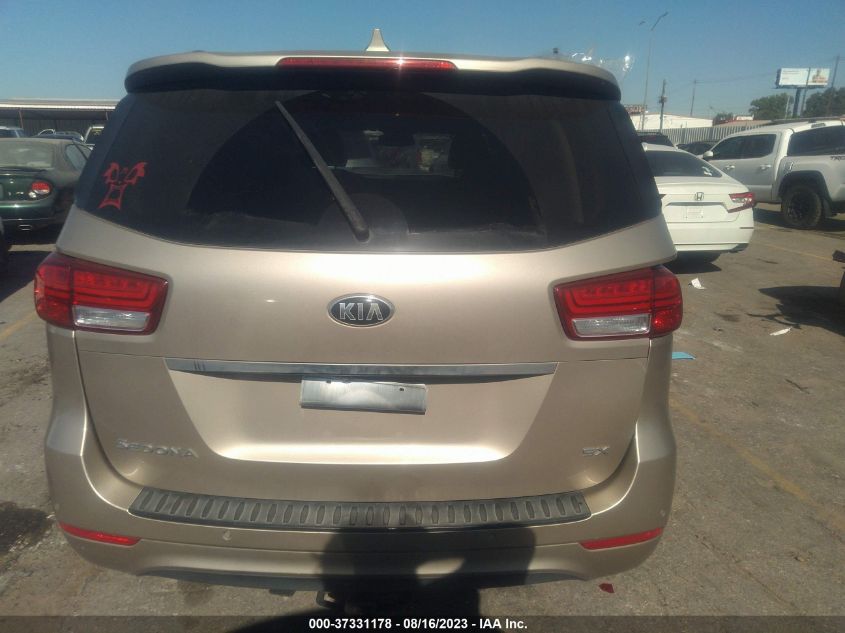 2015 KIA SEDONA SX - KNDMC5C11F6019642