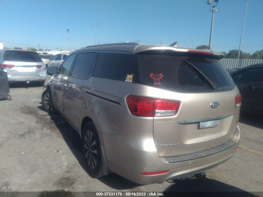 2015 KIA SEDONA SX - KNDMC5C11F6019642