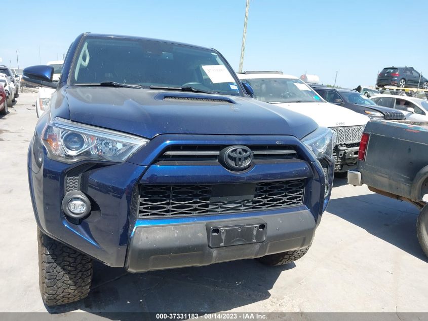 2021 TOYOTA 4RUNNER SR5 PREMIUM/VENTURE/TRDOR - JTERU5JR2M5857656