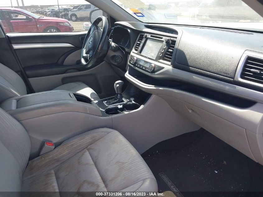 2018 TOYOTA HIGHLANDER LE - 5TDZZRFH5JS278793