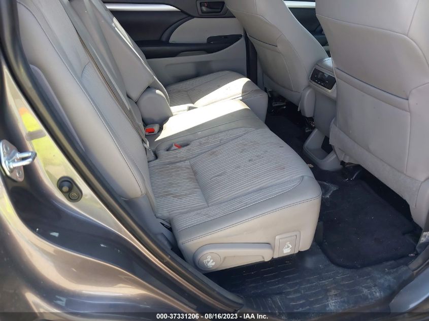 2018 TOYOTA HIGHLANDER LE - 5TDZZRFH5JS278793